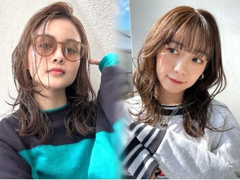 ワンズミラー 立川(ONE'S MIRROR)の写真/《*ケアブリーチ導入*》カット+カラー+TR¥7350/カラー+トリートメント¥4900/ダブルカラー¥13700[立川駅]