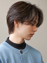 エルマーク 天王寺(L-MARK) ニュアンスパーマセンターパートサイドパート韓国カルマパーマ