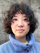 ナループロアオハナ(Nalu pu loa ohana)&nbsp;マッシュボブパーマくせ毛パーマ海外風ハードパーマ