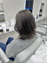 キング(K!ng)&nbsp;縮毛矯正髪質改善ハイライトレイヤーカット楠葉美容室エクステ