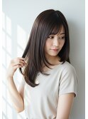 30代40代50代ロングレイヤー髪質改善酸性ストレート縮毛矯正