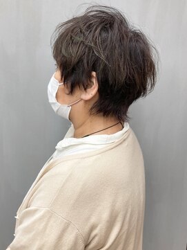 トップヘアー 大元店(TOP HAIR) 40代50代60代70代大人束感ウルフショート
