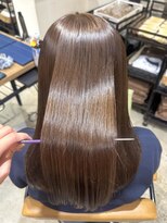 ラボヌールヘアーパルフェ 大宮西口店(La Bonheur hair parfait)&nbsp;髪質改善ストレート/オリーブブラウン
