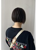 20代、30代、40代におすすめ、丸みショート、アッシュカラー