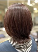 ショートカット 髪質改善カラー