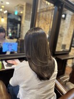 シャル 町田(shalu)&nbsp;ダークグレージュ×レイヤーカット