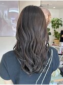 グレージュ×ハイライト
