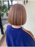 切りっぱなしボブ/ショートボブ 