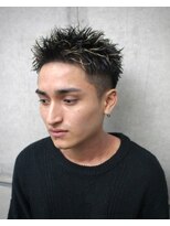 オーシャントーキョー ホワイト 原宿(OCEAN TOKYO WHITE)&nbsp;スパイキーショートベリーショート短髪アップバングフェード