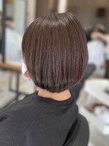 アトリエコア(Atelier Coa)&nbsp;太白区ショートボブくびれショートイルミナカラー顔周りレイヤー