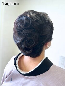 和装ヘアセット☆抱き合わせスタイル