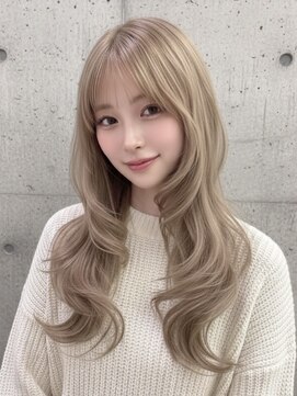 ロウル 渋谷(LOWRL) ミルクティーベージュ/ブリーチ/ケアブリーチ