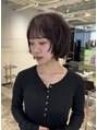 エニイ(ANY) お顔周りにデザインを入れたbob.千葉/千葉美容室