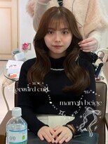 フォルテ 表参道店(FORTE)&nbsp;ダークラベンダー/くびれレイヤー/韓国巻き/顔周りカット