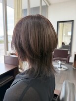 アーク シエル(Ark Ciel)&nbsp;顔周りカット大人ボブこなれミディ簡単スタイリングボブ