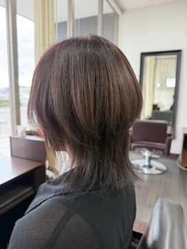 アーク シエル(Ark Ciel) 顔周りカット大人ボブこなれミディ簡単スタイリングボブ