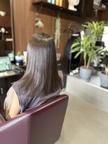 アオイ(Aoi)&nbsp;カラーするなら髪質改善トリートメントもマスト。色と艶髪を両立