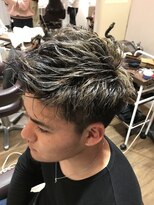 パティオンツー(PATIONN2)&nbsp;セミウェットハイライトワイルドツーブロックビジカジ