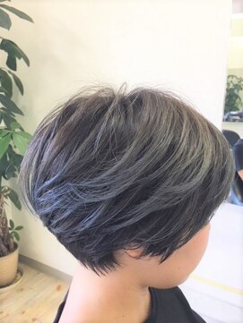 ヴァニラ(Vanilla) ショート＃ブルーアッシュ