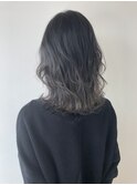 グレーハイライトグラデーション