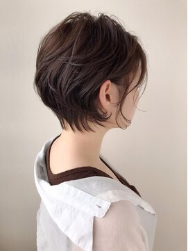 ヘアーアンドスパ フェリーチェ ミチ 野田屋町店(HAIR&SPA felice MICHI) 耳かけショートボブ