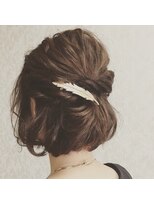 ナンバー エアロ 横浜(N° +aero) 20代,30代,40代似合う小顔ヘアアレンジ/二次会ブライダル花嫁