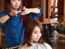 AUBE HAIRのデザインカット 