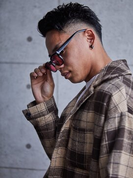 ノイ 経堂(noi) フェードショート/アップバング[メンズ/メンズカット/経堂]