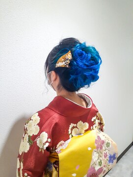 ヘアーアンドメイク ディライト(Hair&Make Delight) 夜会巻きルーズ