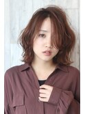 Hair Salon for D × ウォームブラウンくびれミディ