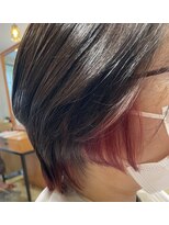 ヘアーガーデンリプレイ(Hair Garden REPLAY) インナーカラーショートスタイル