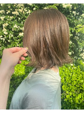 バズ(BUZZ) ブリーチなしニュアンスベージュ★秋山