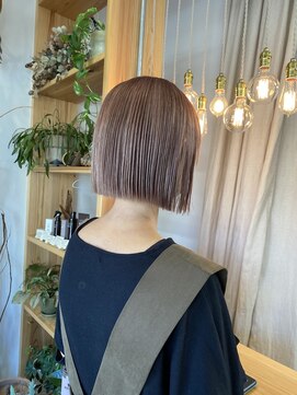 イング(ing) lavender × bob