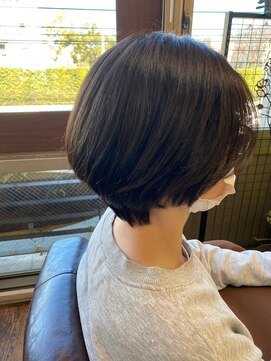 アングル(angle) [angle/西新駅]ひし形ショートボブ