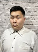 ビジネスショート/刈り上げ/フェード/アップバング/短髪/黒髪