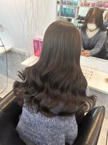 ラビス 浦和(Lovis) デザインカラー/レイヤーカット/ウェットヘア/夏のヘアアレンジ