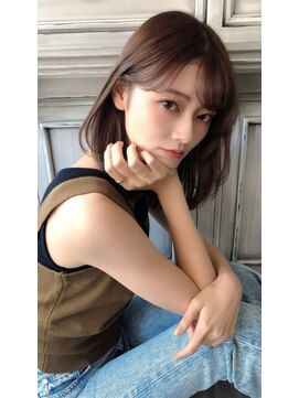 チャーム(CHARM) 30代40代50代◎大人女性に人気くびレイヤーミルクティーアッシュ