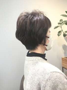 ワ ヘアー(wa-hair) 30代40代50代大人小顔ナチュラルレイヤーショートボブ髪質改善