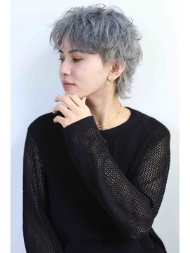 スペシャルオオサカ 難波店(Special OSAKA) 【Special OSAKA】メンズホワイトブロンドスパイキーショート