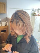 オリビアヘアー(OLIVIA HAIR) ミルクティーオレンジ