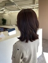 ピシェ ヘア デザイン(Piche hair design)&nbsp;パープルガーネット♪カラー