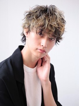 バース 河原町店(BIRTH) ツイストスパイラルパーマツイストパーマメンズマッシュパーマ