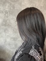 ブランカヘアー 刈谷(BLANCA HAIR)&nbsp;アンブレラカラーグレー×ブラック