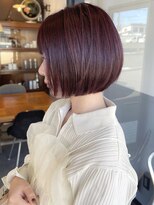 ブラウン(Brown)&nbsp;ボルドー / ボブ / アディクシーカラー