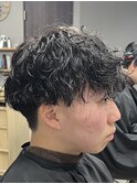 スパイキーショート/ジェットモヒカン/ショートバング/men's