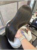 ブリーチなしグレージュ