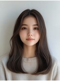 20代30代40代◎似合わせ美髪レイヤーカット/インナーカラー/韓国