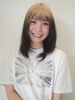 サンクプロジェクト(cinq PROJECT)&nbsp;ダメージレスなブリーチカラーで作るブロンドカラー