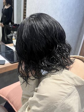 エン(en.) ♪ブリーチ毛さんでも叶うボブパーマ