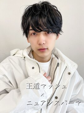 エル 渋谷(L) メンズ◎シャドウニュアンスパーマ×マッシュ